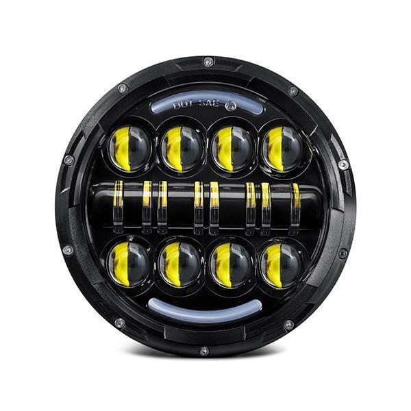 LED Juwel v2.0 Headlights with Switchback suitable for Land Rover Defender