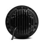 LED Projector Headlights with Halo (Chrome) suitable for Land Rover Defender