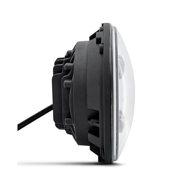 LED Projector Headlights with Halo (Chrome) suitable for Land Rover Defender