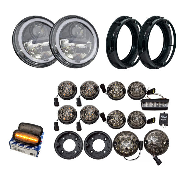 Ultimate Wipac LED Light Package in Colour for Land Rover Defender