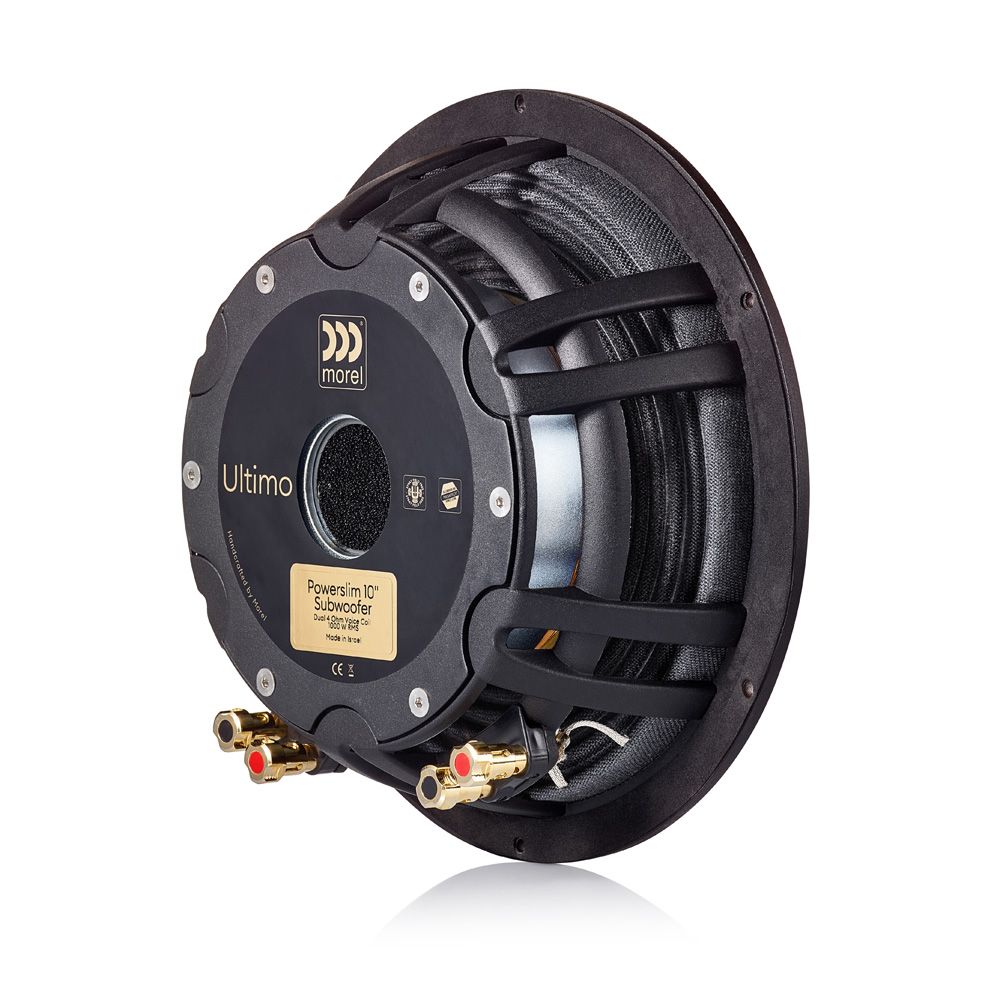 Morel Ultimo Powerslim 10" (250mm) Subwoofer 4 Ohm DVC