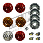 Wipac LED Rear Light Kit - Colour (95mm) for Land Rover Defender