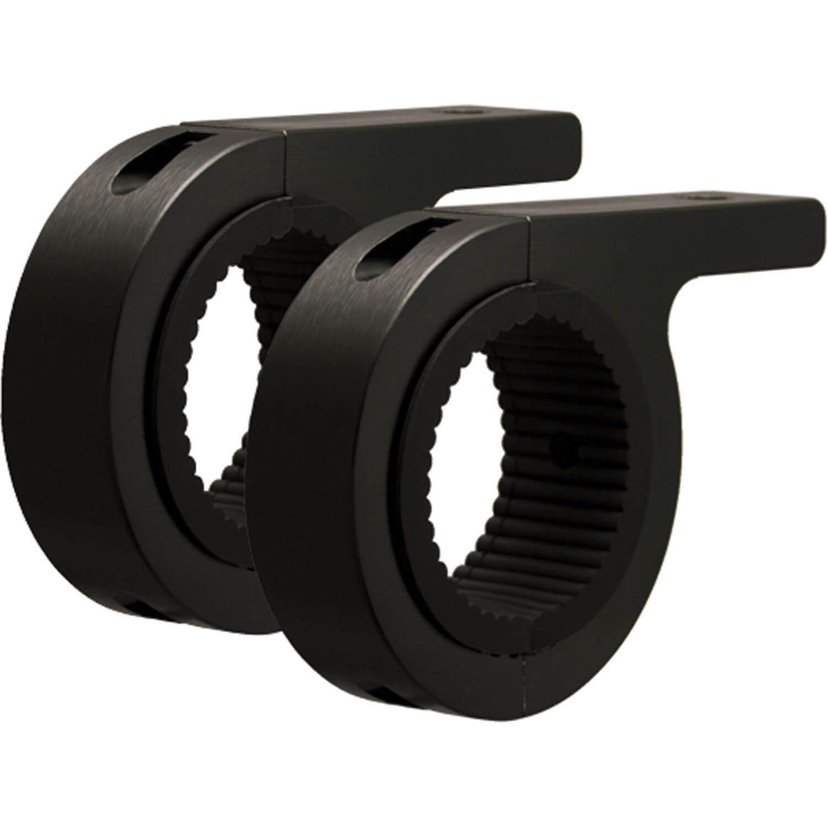 Vision X Black 2.00" Tube Frame Mounting Clamps (For M10 Mounting Bolt)
