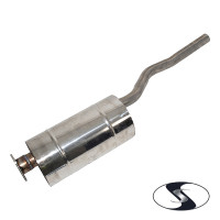 Series Exhaust Stainless Steel Silencer SWB/LWB 1954-84 (Not Station Wagon After 1964)