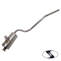 Stainless Steel Silencer and Tailpipe All Series 3 Station Wagon and LWB