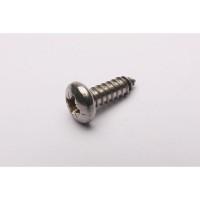 Self Tapping Screw in Silver No14 x 3/4
