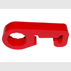 High Lift Jack Anti-Rattle Handle Clamp Red