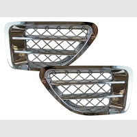 Range Rover Sport L320 Air Intake Wing Grille Chrome Pair