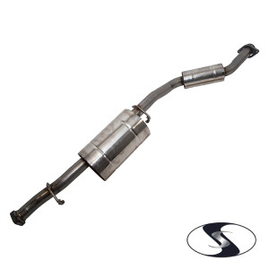 Defender Exhaust Front Silencer 90/110 200Tdi