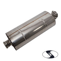 Double S Stainless Steel Centre Exhaust Silencer 90/110 300Tdi
