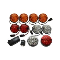 Land Rover Defender LED Wipac Deluxe Colour Upgrade Lamp Light Kit