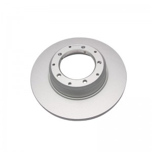 Rear Solid Geomet Coated Brake Disc (Pair) Suitable for Defender 110 and 130 Post TD5 Vehicles
