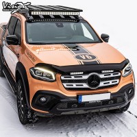 MERCEDES X-CLASS - CUSTOM KIT WITH TWO VISION X XPL-H6H LED-BARS - E-MARKED