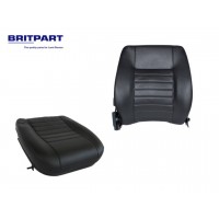 Britpart Black Vinyl RH Seat Base And Back Defender