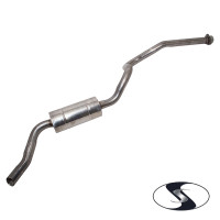 Stainless Steel Exhaust Rear Silencer and Tailpipe 110 (upto 266789)