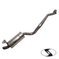 Defender Stainless Steel Exhaust Rear Silencer and Tailpipe