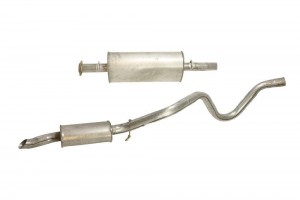 Exhaust Silencer & Tailpipe - NTC7362