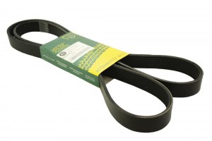 Alternator Drive Belt suitable for TD5 diesel vehicles without air conditioning up to VIN 6A999999 - PQS101490