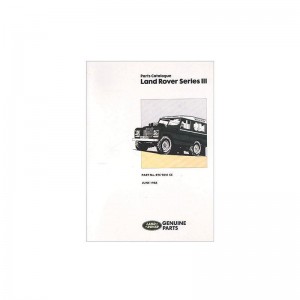 Parts Catalogue Suitable for Series 3 Land Rover Vehicles