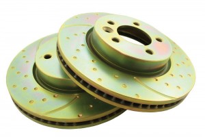 EBC Turbo Grooved Brake Disc GD1372 (Pair) Suitable for Discovery 3 and 4 and Range Rover Sport Vehicles