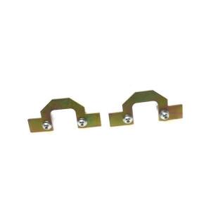 Front coil spring retaining plates (D2)