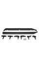 Side Steps with Black Rubber Tread suitable for Discovery 3 & Discovery 4 vehicles