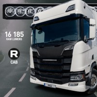 LED BAR KIT FOR THE GRILLE ON SCANIA NG R CAB (VISION X XPR-15M 30