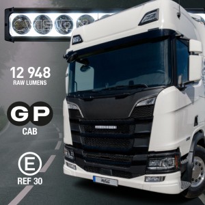 LED BAR KIT FOR THE GRILLE ON SCANIA NG G & P CAB (VISION X XPR-H12ME 24" 120W) E-MARKED