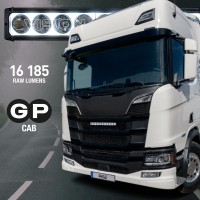 LED BAR KIT FOR THE GRILLE ON SCANIA NG G & P CAB (VISION X XPR-H15M 30