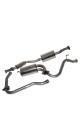Stainless Steel Exhaust System - Defender 90 200TDI