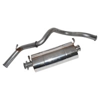 Stainless Steel Exhaust System - Defender 90 300TDI from TA99922