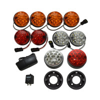Land Rover Defender LED Wipac Deluxe Colour Upgrade Lamp Light Kit