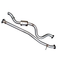 Stainless Steel Sports Exhaust System - Def 110 2.4 TDCI Puma